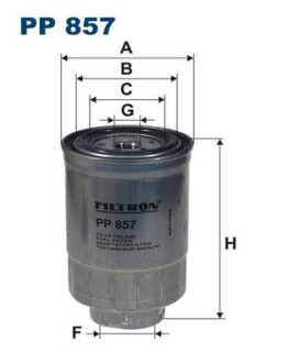 Топливный фильтр - FILTRON PP857