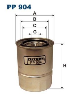 Паливний фільтр - FILTRON PP904