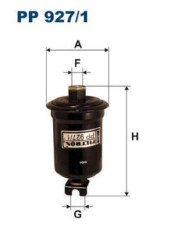 Паливний фільтр - FILTRON PP927/1