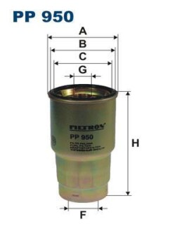 Топливный фильтр - FILTRON PP950