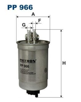 Топливный фильтр - FILTRON PP966