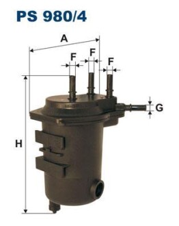 Паливний фільтр - FILTRON PS980/4