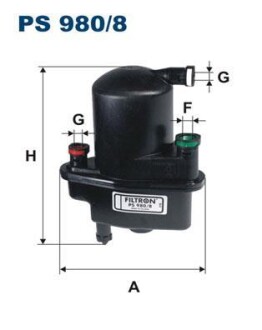 Паливний фільтр - FILTRON PS980/8