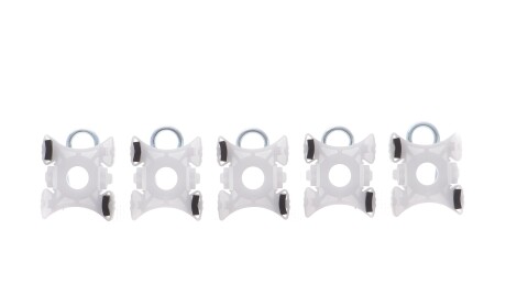 Ползунок склопідіймача (к-кт 5шт) BMW 3 (E36)/5(E34)/7(E32) 85-98 - ((51321938884, 3509416)) Fischer Automotive One (FA1) 10-40088.5