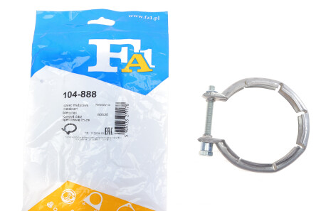 Хомут глушника FA1 - (18307806991, 17229YV010) Fischer Automotive One (FA1) 104-888