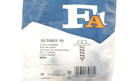 Фото 2 - Автозапчастина Fischer Automotive One (FA1) 10-70001.10 (107000110)