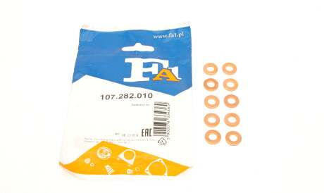 Шайба під форсунку Mitsubishi Pajero IV 3.2D 07-/Opel Mokka 1.6D 15- (7.1x13.7x2) (к-кт 10 шт) - ((338134X500)) Fischer Automotive One (FA1) 107.282.010