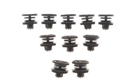 (к-кт 10шт) Клипса пластмассовая универсальная VAG/Seat/Skoda - Fischer Automotive One (FA1) 11-40008.10