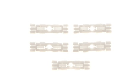 Кліпса кріплення накладки порога (к-кт 5шт) VW Caddy II 95-04 - Fischer Automotive One (FA1) 11-40057.5