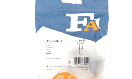 Фото 2 - Автозапчастина Fischer Automotive One (FA1) 11-70007.5 (11700075)