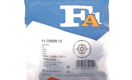 Фото 2 - Автозапчастина Fischer Automotive One (FA1) 11-70009.10 (117000910)