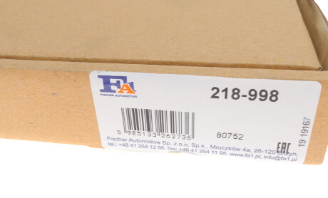 Фото 5 - Кріплення вихлопної системи Fischer Automotive One (FA1) 218-998 (218998)