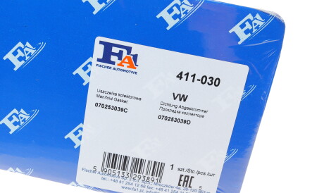Фото 2 - Прокладка выпускного коллектора Fischer Automotive One (FA1) 411-030 (411030)