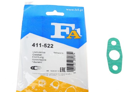 Прокладка турбины VW LT/T4 2.5 TDI 96-03 (трубка на слив масла) - ((046145757A, 9186664)) Fischer Automotive One (FA1) 411-522