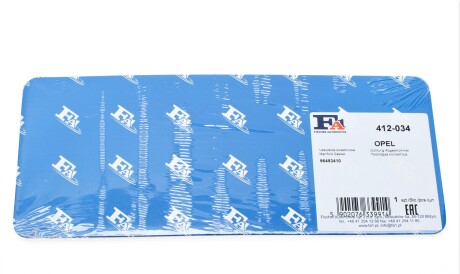 Фото 3 - Прокладка випускного колектора Fischer Automotive One (FA1) 412-034 (412034)