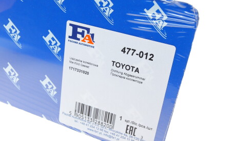 Фото 2 - Прокладка випускного колектора Fischer Automotive One (FA1) 477-012 (477012)
