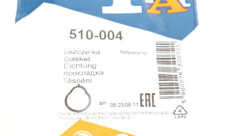 Фото 3 - Прокладка впускного коллектора Fischer Automotive One (FA1) 510-004 (510004)