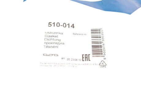 Фото 4 - Прокладка впускного колектора Fischer Automotive One (FA1) 510-014 (510014)