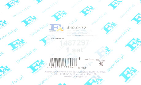 Фото 7 - Прокладки Fischer Automotive One (FA1) 510-017Z (510017Z)