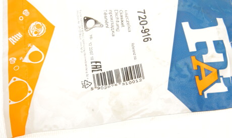 Фото 3 - Прокладка вихлопної системи Fischer Automotive One (FA1) 720-916 (720916)