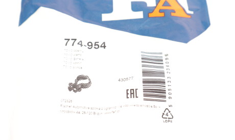 Фото 3 - Елемент выхлопной системы Fischer Automotive One (FA1) 774-954 (774954)