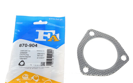 Прокладка глушника FA1 - (4805870, P96350814) Fischer Automotive One (FA1) 870-904