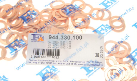 Фото 3 - Сальник трансмісії Fischer Automotive One (FA1) 944.330.100 (944330100)