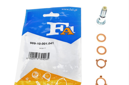 Болт Banjo (банжо) Citroen Berlingo/Peugeot Partner 1.6 HDi 10- (M10x1.5x37) - Fischer Automotive One (FA1) 989-10-001.041