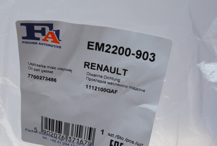 Фото 3 - Прокладки Fischer Automotive One (FA1) EM2200-903 (EM2200903)