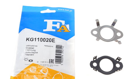 Прокладка клапана EGR Skoda Fabia/VW Polo 1.4 TDI 14- (к-кт) - Fischer Automotive One (FA1) KG110020E
