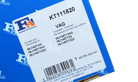 Фото 2 - Ремкомплект турбіни Fischer Automotive One (FA1) KT111820
