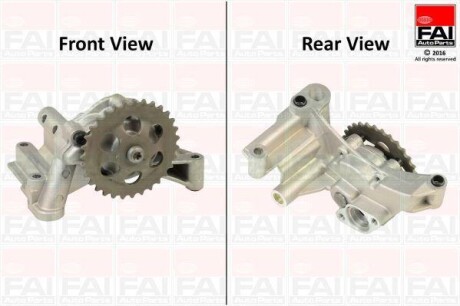 Масляна помпа VAG A3/A4/A6/Fabia/Octavia/Golf IV/T-5/Passat 1.9Tdi - (038115105B, 038115105D) Fischer Automotive One (FA1) OP328