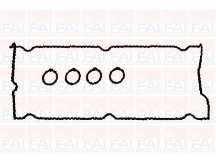 Прокладка, крышка головки цилиндра - Fischer Automotive One (FA1) RC1085S