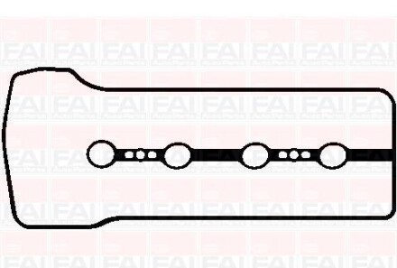 Прокладка, крышка головки цилиндра - (1121328021, 112130H010) Fischer Automotive One (FA1) RC1231S