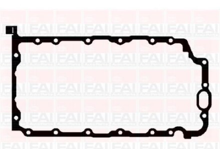 Прокладка, маслянный поддон - (4772026, 652605, 90502195) Fischer Automotive One (FA1) SG863