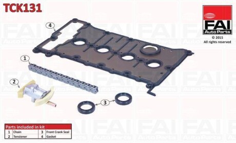 Комплект цели привода распредвала - (058109217A) Fischer Automotive One (FA1) TCK131