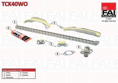 Комплект цели привода распредвала - (me203085, me190552) Fischer Automotive One (FA1) TCK40WO