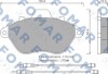 Комплект гальмівних накладок, дискове гальмо - (425080) FOMAR FO 554581 (фото 1)