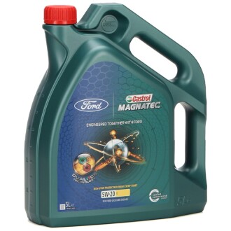 Масло моторное magnatec dualock e 5w-20, 5л - ((0510000421, 0510000121, 0510000151)) FORD 15D63E