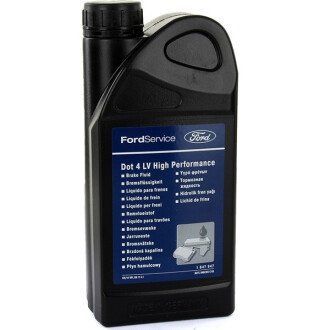 Жидкость тормозная DOT 4 LV High Performance, 1л - FORD 1847947