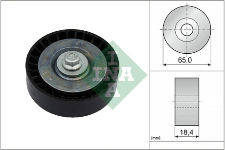 Ролик н/о - (5157379, 5224204, CV6E19A216CA) FORD 5224204