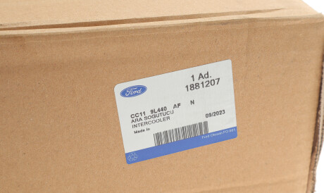 Фото 2 - Інтеркулер FORD CC119L440AF