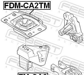 Фото 2 - Подушка двигателя FORD GG9Z6068A