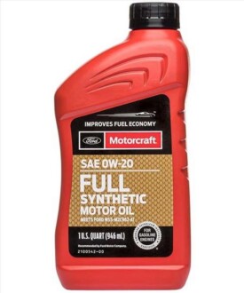 Масло моторное синт motorcraft 0w-20 sp / gf-6, - FORD XO0W20Q1FS