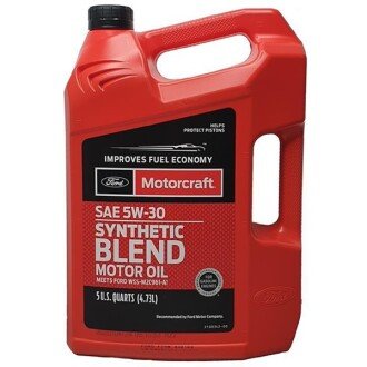 Моторное масло Motorcraft Premium Synthetic Blend 5W-30, 4,73 л (XO5W305Q3SP) - FORD XO5W305QSP