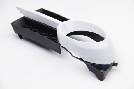 Решітка в бампер CHEVR. AVEO 07- Л. з отв. п/тум. з накладкою - FPS 1708 997