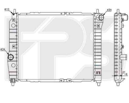 Радиатор - FPS 17 A699