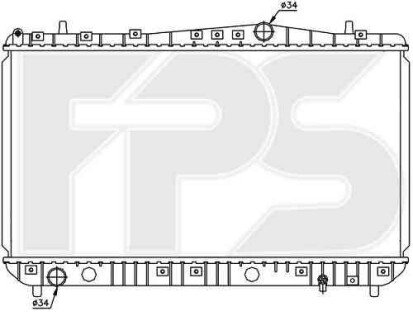 Радиатор - FPS 17 A781