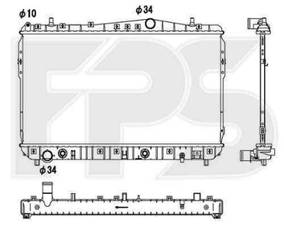 Радиатор - FPS 17 A782