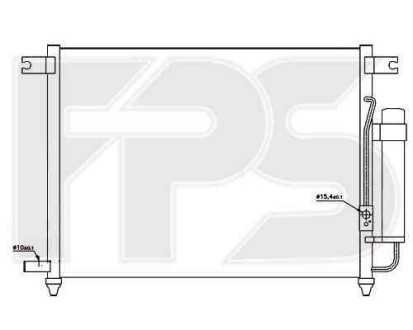 Конденсер - (p96539634, 96539634, 96469289) FPS 17 K336